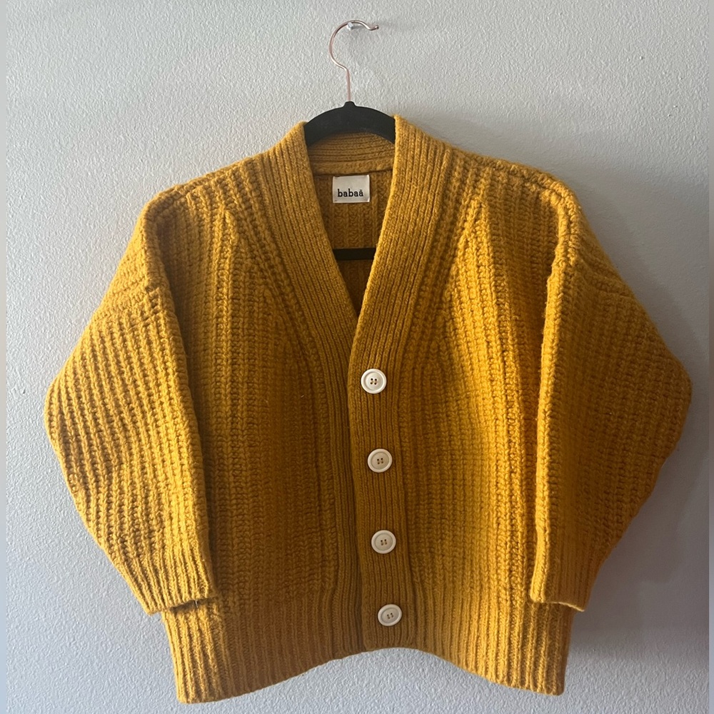 Babaa Wool Sweater Gold